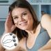 Appareil Fossettes pour Femmes 2 Paires en Alliage M tallique Noir Entra neur de Fossettes Faciales Compact pour Exercice des Joues Outil de Tonification Visage Adapt au Soin - Buy Online on GoSupps.com