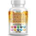 Kun Shafi Lions Mane 3000mg 20in1 Mushroom Supplement with Turkey Tail 2000mg Reishi 1000mg Cordyceps Chaga 1000mg Maitake Meshima Poria Cocos Shiitake Oyster Porcini Enoki 60 Count