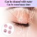 RHQFDM 4 Pairs Reusable Self-Adhesive Eyelashes Artificial False 3D Eyelashes that Don't Need Glue Comes with Pink Tweezers Makes Your Eyelashes Look Thicker and Curlier - Buy Online on GoSupps.com