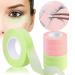 6 Rolls Lash Tape for Eyelash Extensions  Lorvain Eyelash Tape Green Pink  Adhesive Breathable Micropore Fabric Tape (1/2'' x 10 Yards) 6 Count (Pack of 1)