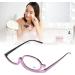 Magnifying Eye Make Up Glasses Cosmetic Eye Glasses with Case Flip Down Cosmetic Reading Glasses Spectacles for Women (+3.00) - Buy Online on GoSupps.com