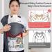 Cuby Adjustable Shoulder Stretcher Baby Sling - Rust-Free Double Ring Breathable Stitch Carrier for Newborns & Children up to 15kg (Dark Gray) - Buy Online on GoSupps.com