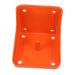 Balacoo Cattle Salt Block Feeder Cattle Sheep Food Bowl Livestock Feeding Bucket Farm Livestock Salt Block Feeding Box for Sheep Goat Pup Dog Farm Supplies Accessory Orange Livestock Feeder Bowl