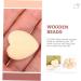 Buy Aboofan 200 Stk Peach Cherz Wooden Heart Pearls - Unfinished DIY Craft Supplies for Valentine's Day & Rustic Projects - Buy Online on GoSupps.com