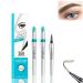 Arch Define 3D Microblading 4-tip Eyebrow Pen ArchDefineBlapee Eyebrow Microblading Pen - Eyebrow Pencil Blapee Micro 4 Point Brow Pen Atikisoi Eyebrow Pencil Brow Pencil Long-Lasting (Dark Brow)