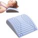 Neck and backing- multi-stage lumbar vertebrae adjustable spinal board naked nakers to relieve pain in the lower back back and naked posture gray