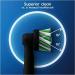 Oral-B CrossAction Toothbrush Head Black with CleanMaximiser Technology - 10 Count Mailbox Pack - Buy Online on GoSupps.com