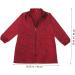 FRCOLOR Hairstylist Work Clothes Clothing Work Dress Dog Grooming Workwear Barber Apron Pet Grooming Work Wear Grooming Clothes Red Uniform Men and Women Hair Dye Nylon Polyester - Buy Online on GoSupps.com