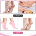 Sibba 2 Pairs Silicone Moisturizing Gloves and Socks Spa Gel Hydrating Gloves for Overnight Bedtime Heal Eczema Sleeping Lotion Hand Treatment Gloves Socks Repair Rough Cracked Dry Chapped Skin - Buy Online on GoSupps.com