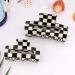 KICOSY Checkered Hair Clips for Women - Square Claw Clips for Thick and Thin Hair - Y2K Aesthetic Hair Accessories - Cute Hair Clamps for All Hair Types - 4.4 Inch and 2 - Buy Online on GoSupps.com