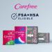 CAREFREE Acti-Fresh Body Shaped Pantiliners Unscented Regular 20 ct | Comfort & Protection - Buy Online on GoSupps.com