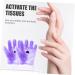 FRCOLOR 3 Pairs Hand Wax Set Foot Wax Set Grooming Glove Wax Bag Paraffin Wax Bath Gloves Paraffin Wax Cover Spa Wax Cover Heated Gloves Hand Care Gloves Clear Gloves Beauty Wax Cosmetic - Buy Online on GoSupps.com