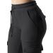 RESHE Women's Black Yoga Sweatpants with Pockets - Stretch Tapered Joggers for Running and Lounge | Size Medium - Buy Online on GoSupps.com