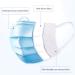 100 Pack Medical Disposable Face Masks for Adults - 3 Layers Safety Protection - Buy Online on GoSupps.com