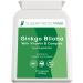 Ginkgo Biloba Capsules 90 x 2000mg - Dizziness and Vertigo Treatment - Focus Tablets Concentration Pills for Brain Memory - Blood Circulation -Ginkgo Biloba Herbal Supplements with Vitamin B Complex