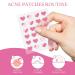 Mandabloom Acne Patches Pink Heart & Star Shaped Hydrocolloid Pimple Cover Patch with Tea Tree Oil - 104 Patches 14mm & 12mm - Buy Online on GoSupps.com