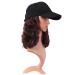 Buy Mapofbeauty 13 Adjustable Kinky Curly Bob Wig | Synthetic Dark Brown Hair | International Shipping Available - Buy Online on GoSupps.com