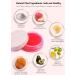 Peach Lip Scrub Exfoliator - Vegan & Cruelty-Free Lip Sugar Scrub by Samnyte - Buy Online on GoSupps.com