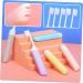 FRCOLOR 5pcs Folding Travel Toothbrush Set - Mini Wear-Resistant Camping Toothbrushes for Adults & Kids | Household & Outdoor Use - Buy Online on GoSupps.com