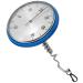 TFA Dostmann analogue swimming pool thermometer suitable for swimming pools and ponds rust-proof easy to read blue blue-silver