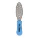 ForPro Pro Fusion Stainless Steel Pedi File - Coarse  Double-Sided Professional Quality - Blue Handle Pedicure File for Heels and Feet - 8.25  L