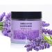 Lavender Salt Body Scrub | Natural Exfoliating Bath Salt | Cruelty-Free Skin Moisturizer with Lavender Petals - Buy Online on GoSupps.com