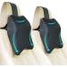 Memory Foam Car Seat Headrest Neck Cushion - 2 Pack Black Ergonomic Pillow for Neck and Back Support - Buy Online on GoSupps.com