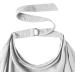 SHCHME Nursing Cover - Multi-Use Muslin Cotton Breastfeeding Cover in Soft Grey - Buy Online on GoSupps.com