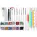 Sunshineface Brown Gel Nail Polish Gel Nail Kit with UV Light Gel Nail Polish Kit Gel Nail Polish Art Lover Starter Set with UV Nail Lamp - Buy Online on GoSupps.com