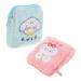 Anneome 2pcs Napkin Storage Bag Napkin Bag Menstrual Pad Pouch Pad Holder Hand Bag for Womens Coin Purses for Women Storage Bags for Travel Period Container Girl