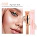 3-in-1 Concealer Stick Contour Highlight Wand - Creamy Formula for Flawless Face Contouring - Buy Online on GoSupps.com