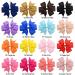 Hair Clips 40 color grosgrain ribbon bow hairpin color solid color girl hairpin hairpin bow Blue Hair Clips (Size : Champagne) - Buy Online on GoSupps.com