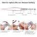 Aluminium Alloy Ear Wax Remover Set with Light, Tweezers & Storage Box - Ear Cleaning Tool Kit for Men & Women - Buy Online on GoSupps.com