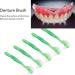 Denture Brush Set for Seniors - Professional Daily Cleaning Toothbrush - Green Denture Cleaner - Buy Online on GoSupps.com