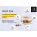 Green Velly 100Gms Dried Sage Leaves for Tea (Whole) | Smudge Smudging | Energy Reiki | Removes Energy Blocks. - Buy Online on GoSupps.com