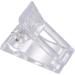  LUCKDANO Set of 5 Clear Gel Nail Clips for Fast Building Lightweight Acrylic Nail Extension Clips for Professional and Home Manicures - Buy Online on GoSupps.com