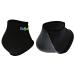 KidSole Gel Heel Strap for Kids with Heel Sensitivity from Severs Disease Plantar Fasciitis. (Black) (Teenager Sizes 6-8 Black)