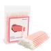 50 Pcs Disposable Lip Wands Applicator Premium Lipstick Brush Stick Eye Shadow Brush Applicator Tool for Women Girls (light pink 50pcs) 50pcs light pink