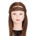 Tess Braided Hair Band - Adjustable Large Hair Tie for Women | Light Brown Hair Accessories (3.8cm Wide 50g) - Perfect for Dutt Braids & Extensions - Buy Online on GoSupps.com