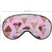 Cute Ice Cream Pop Sleeping Mask with Adjustable Strap | Unisex Eye Shade Cover - Buy Online on GoSupps.com