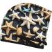 Seashell Starfish Coral Velvet Dry Hair Cap | Unisex Wet Towel Wrap for Bath Pool Parties & Beach - Buy Online on GoSupps.com