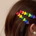 XIAHIOPT Rainbow Color Heart Shape Hairpins Glitter Hair Clip Barrettes Hair Clip for Woman Bangs 2 - Buy Online on GoSupps.com