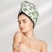 Hair Towel Wrap for Quick Drying | Button Towel Turban for Effortless Hair Care | Ideal for St. Patrick's Day - Buy Online on GoSupps.com