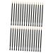 Healeved 100 Pcs Eyeliner Eye Liner Brush Eye Makeup Tools White Eye Liner