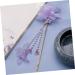 minkissy Hairpin Hair Wooden Stick Decorative Hair Pins Chinese Hair Barrettes Sandalwood Hair Stick Hair Clips for Women Japanese Hair Purple Steamed Stuffed Bun Vintage Miss Fabric - Buy Online on GoSupps.com
