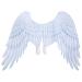 Bnineteenteam Wing Prop Large Wing Children Boy Girl Halloween Party Cosplay Costume Accessories Props(White Children's Angel Wings DS18002A)