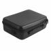 Teacups Mugs Saucers Hairdryer and All Accessories Hard Travel Case Organizer Bag Hair Dryer (Black)