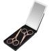 Verdant Touch Stainless Steel Scissors Stainless Steel Portable Eyebrow and Nose Hair Scissors Rose Gold Cosmetic Tool - Buy Online on GoSupps.com