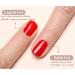 Rock88 12 Colors Gel Nail Polish Palette - Nude Pudding & Glitter Manicure Kit for Beginners | Semi-Permanent DIY Salon Set - Buy Online on GoSupps.com