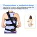 Back Brace Straightener Scoliosis Posture Corrector Adjustable Spinal Auxiliary Orthosis for Back Postoperative Recovery Men and Women Adults - Buy Online on GoSupps.com